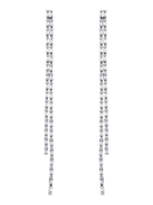 Luxenter Boucles d'oreilles plaquées rhodium Taway - Kiabi