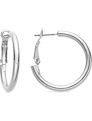 Luxenter Boucles d'oreilles rhodiées - Sadro