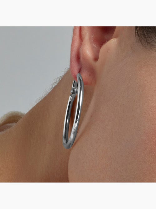 Luxenter Boucles d'oreilles rhodiées - Sadro - Kiabi Luxenter Boucles d'oreilles rhodiées - Sadro - Kiabi