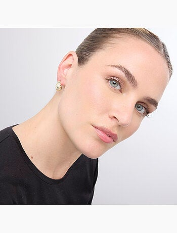 Luxenter Boucles d'oreilles Thora et plaqué or 18k