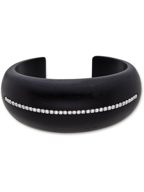 Luxenter Bracelet en argent 925 et bois noir rhodié - Iwox - Kiabi Luxenter Bracelet en argent 925 et bois noir rhodié - Iwox - Kiabi