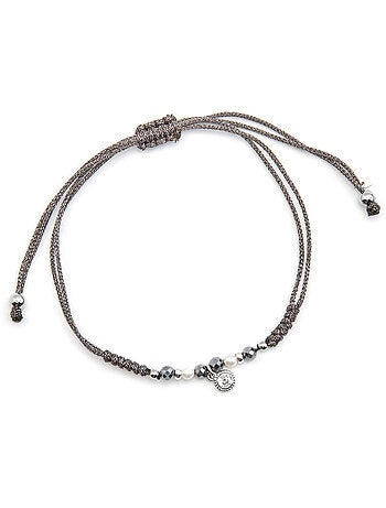 Luxenter Bracelet en argent 925 et perles blanches rhodiées - Nexa