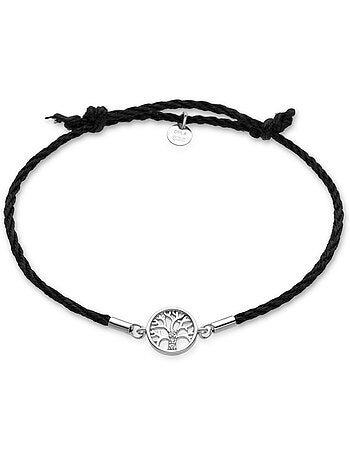 Luxenter Bracelet en argent 925 et zirconium brillant plaqué rhodium - Ganvi