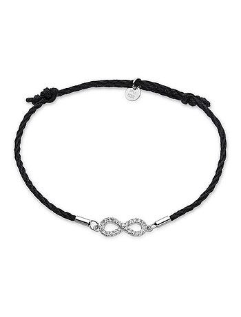 Luxenter Bracelet en argent 925 et zirconium brillant plaqué rhodium - Ganvi