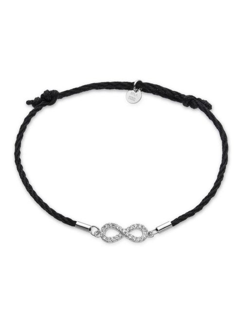 Luxenter Bracelet en argent 925 et zirconium brillant plaqué rhodium - Ganvi - Kiabi