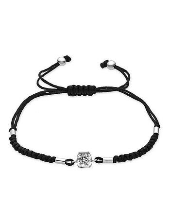Luxenter Bracelet en argent 925 et zirconium rhodié - Setentaitres
