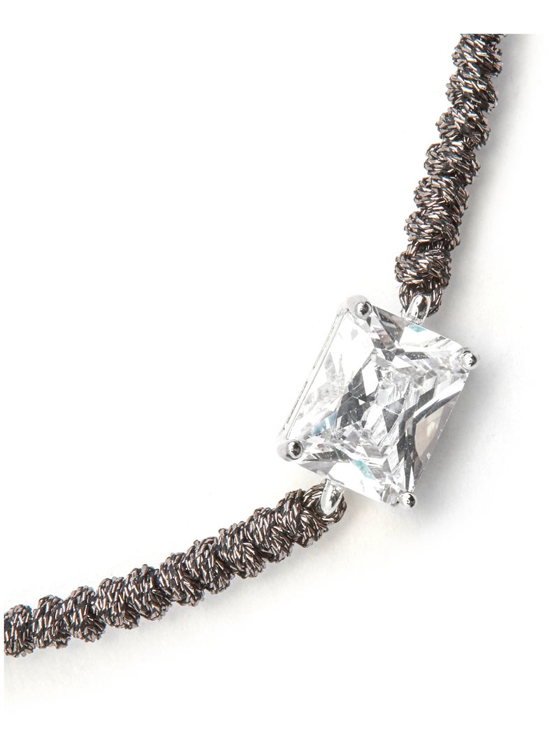 Luxenter Bracelet en argent 925 et zirconium rhodié - Setentaitres Blanc - Kiabi