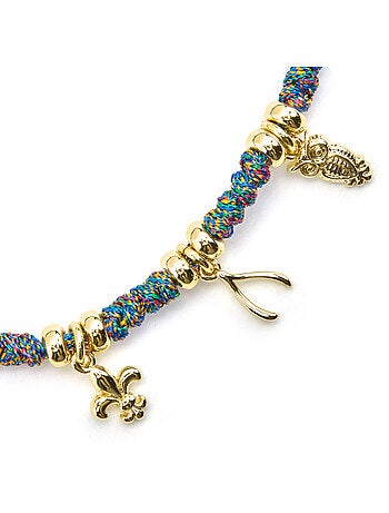 Luxenter Bracelet en argent 925 plaqué or 18K - Atlo
