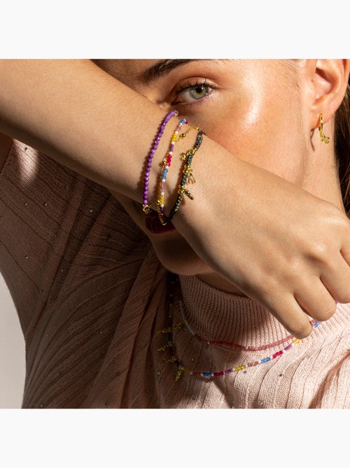 Luxenter Bracelet en argent 925 plaqué or 18K - Atlo - Kiabi