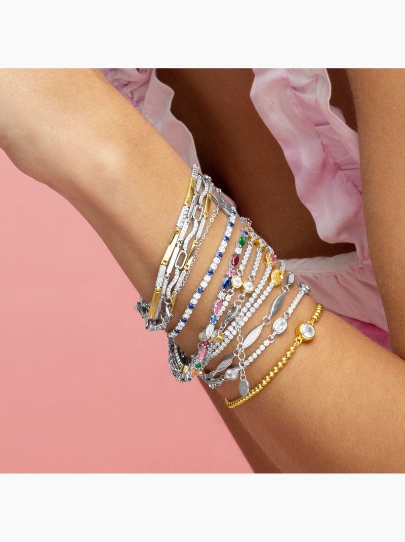 Luxenter Bracelet en argent 925 rhodié - Lithwa Argent - Kiabi