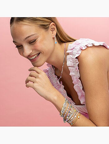 Luxenter Bracelet en argent 925 rhodié - Lithwa