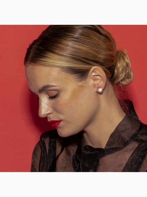 Luxenter Ciada Boucles d'oreilles et plaqué or 18k - Kiabi