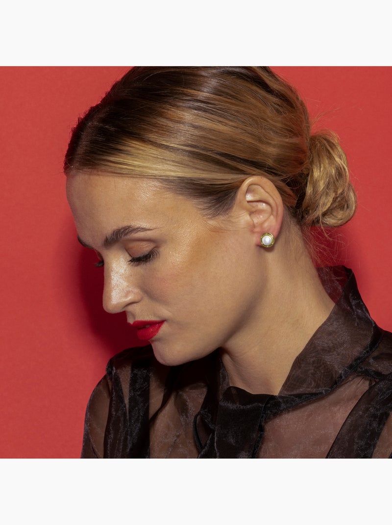 Luxenter Ciada Boucles d'oreilles et plaqué or 18k Argent - Kiabi
