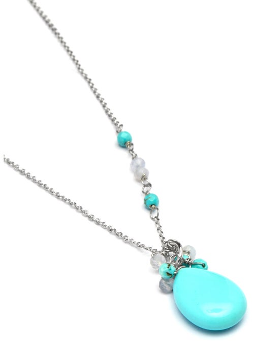 Luxenter Collier Adak avec finition rhodium - Kiabi