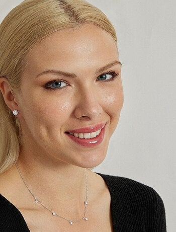 Luxenter Collier circulaire Luxenter en argent 925