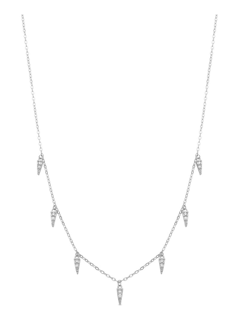 Luxenter Collier de zirconium Imion Argent - Kiabi