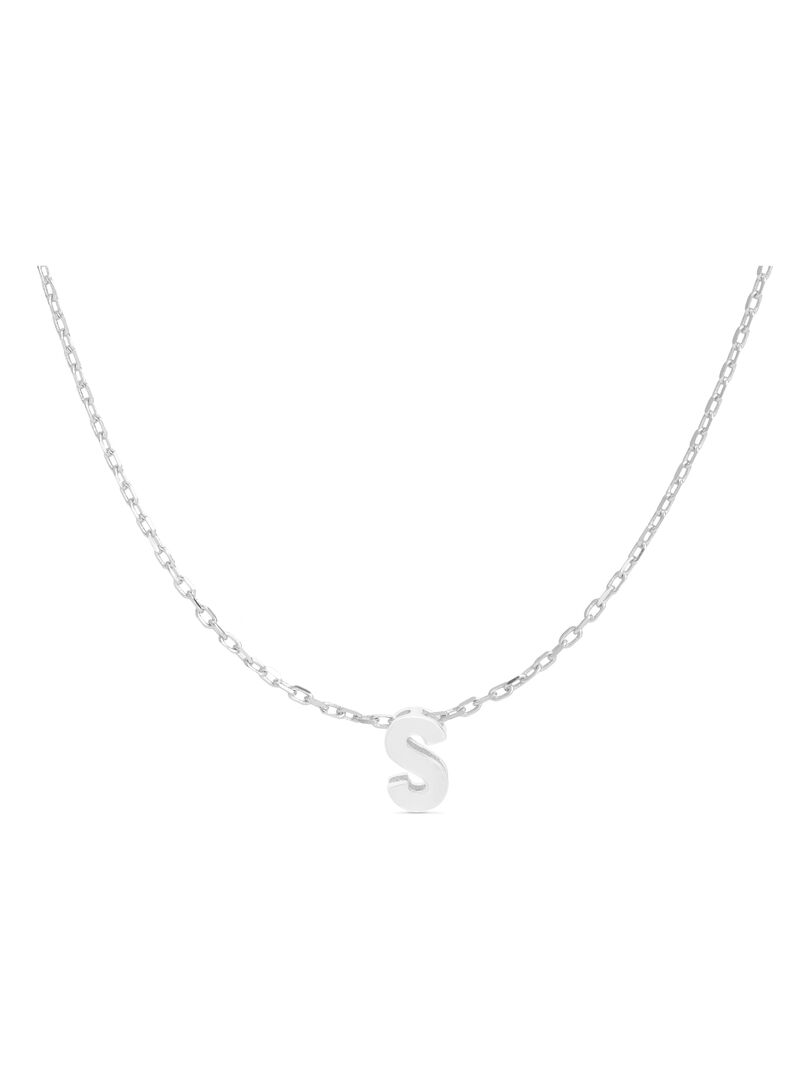 Collier Femme En Argent 925 Rhodié | Argent Sterling | Neuf Avec étiquettes