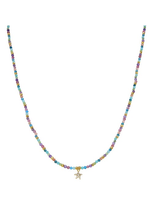 Luxenter Collier étoile en argent 925 - Kiabi