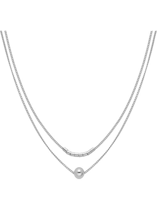 Luxenter Collier Nothie argenté - Kiabi Luxenter Collier Nothie argenté - Kiabi