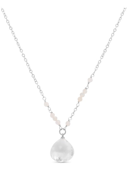 Luxenter Collier Zoqoyi finition rhodium - Kiabi