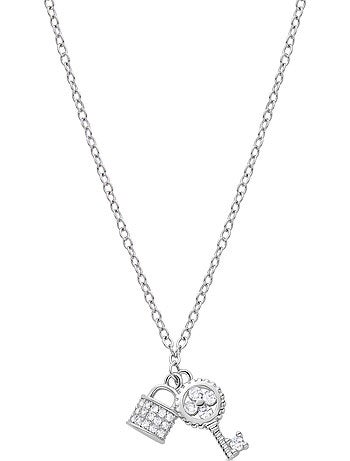 Luxenter Diao collier plaqué rhodium