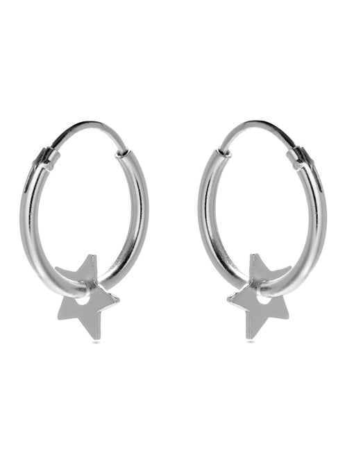 Luxenter Essential Boucles d'oreilles en argent 925 rhodié - Kiabi