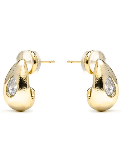 Luxenter Garai Boucles d'oreilles et plaqué or 18k - Kiabi