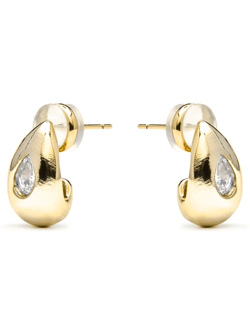 Luxenter Garai Boucles d'oreilles et plaqué or 18k - Kiabi