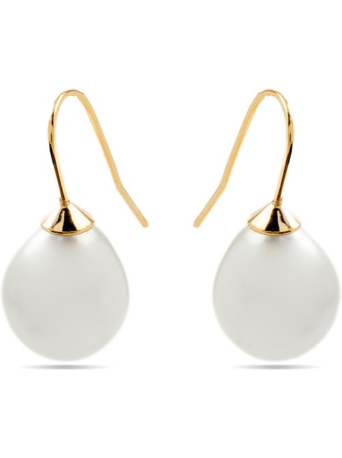 Luxenter Gesis Boucles d'oreilles et plaqué or 18k - Kiabi