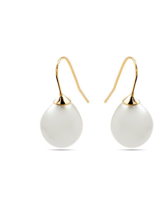 Luxenter Gesis Boucles d'oreilles et plaqué or 18k - Kiabi