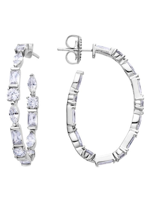 Luxenter Grimchi Boucles d'oreilles en argent avec zircon brillant - Kiabi