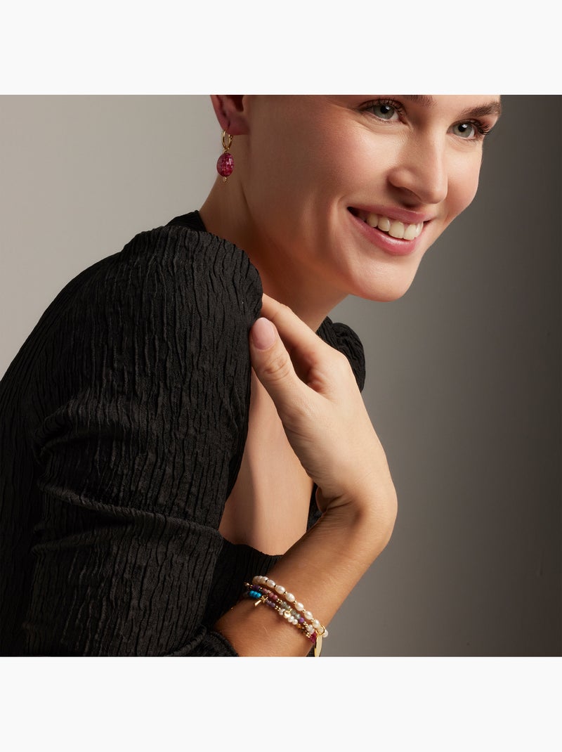 Luxenter Lalil Bracelet en argent 925 Multicolore - Kiabi