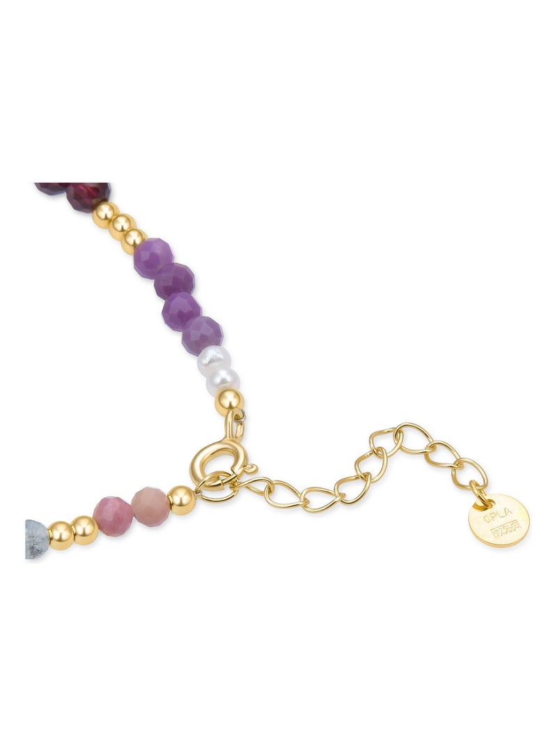 Luxenter Lalil Bracelet en argent 925 Multicolore - Kiabi