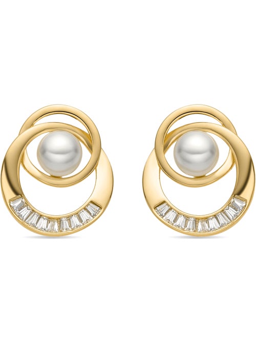 Luxenter Lebya Boucles d'oreilles et plaqué or 18k - Kiabi