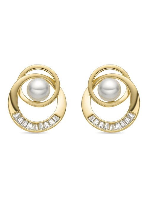 Luxenter Lebya Boucles d'oreilles plaqué or 18 carats - Kiabi
