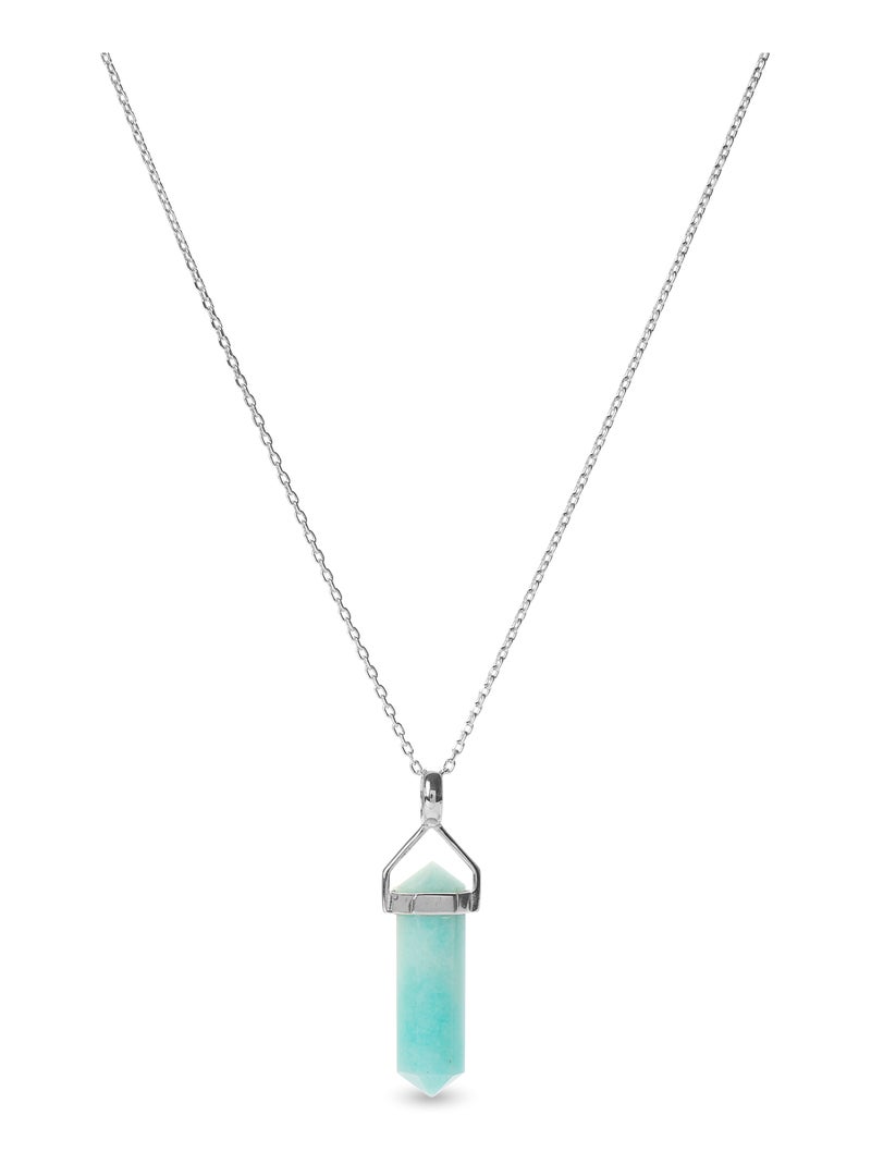 Luxenter Lux Collier en argent 925 Bleu - Kiabi