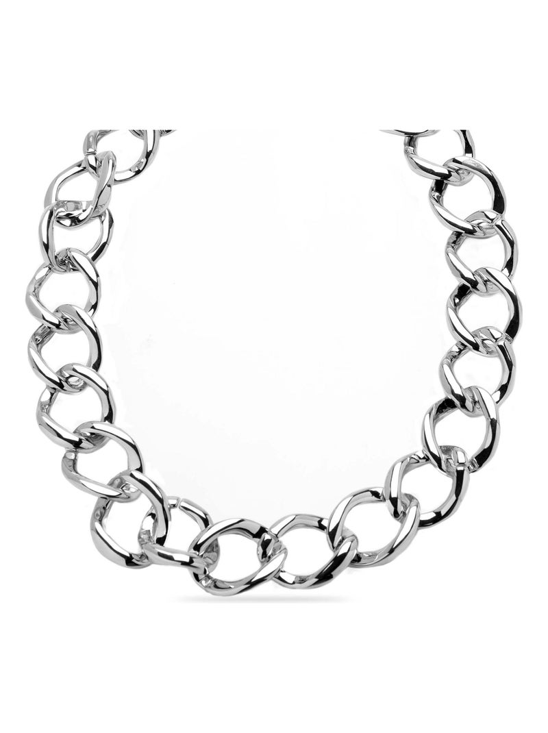 Luxenter Luxenter Collier Diraci Finition plaquée rhodium Argent - Kiabi