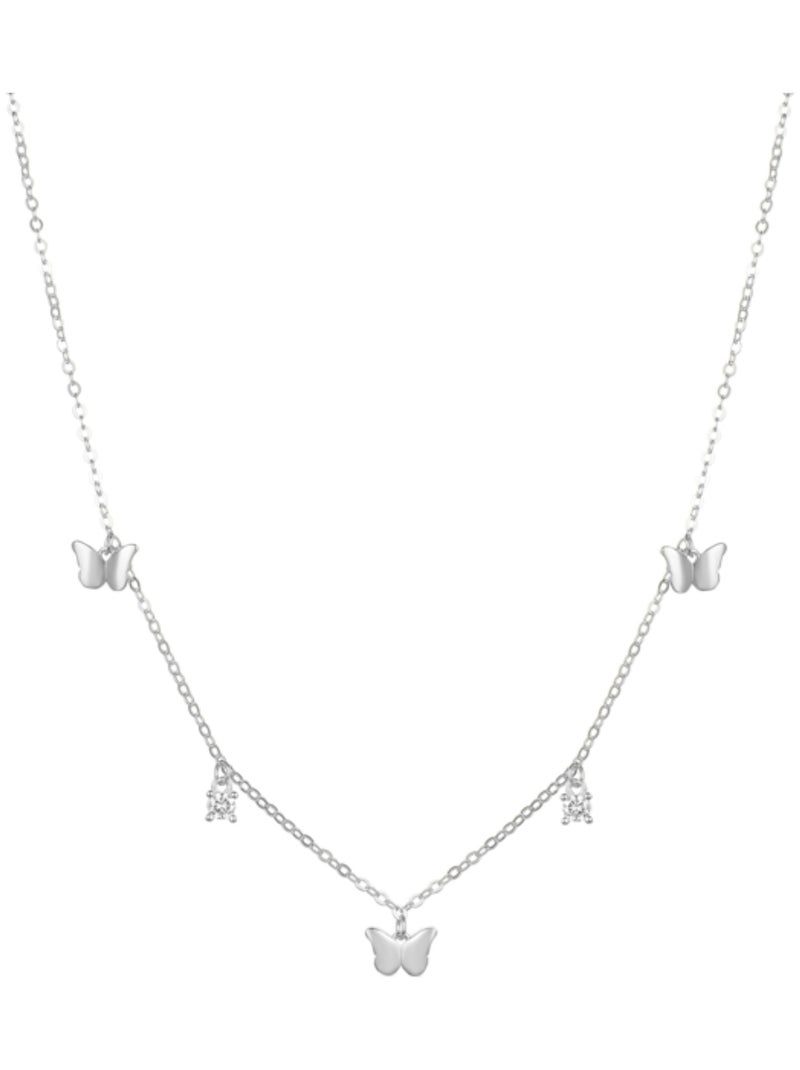 Luxenter Luxenter Nall Collier en argent 925 Argent - Kiabi