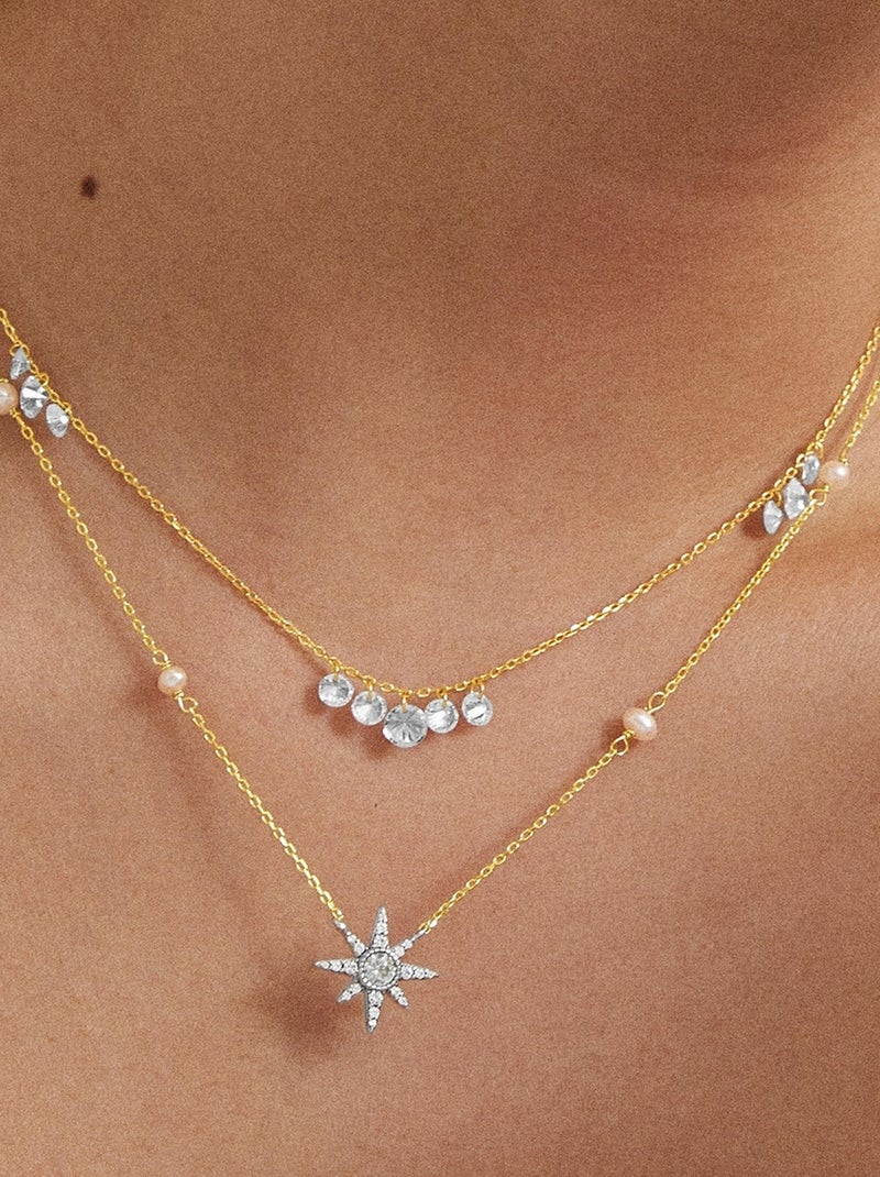 Luxenter Luxenter Onxo Collier en argent 925 Argent - Kiabi