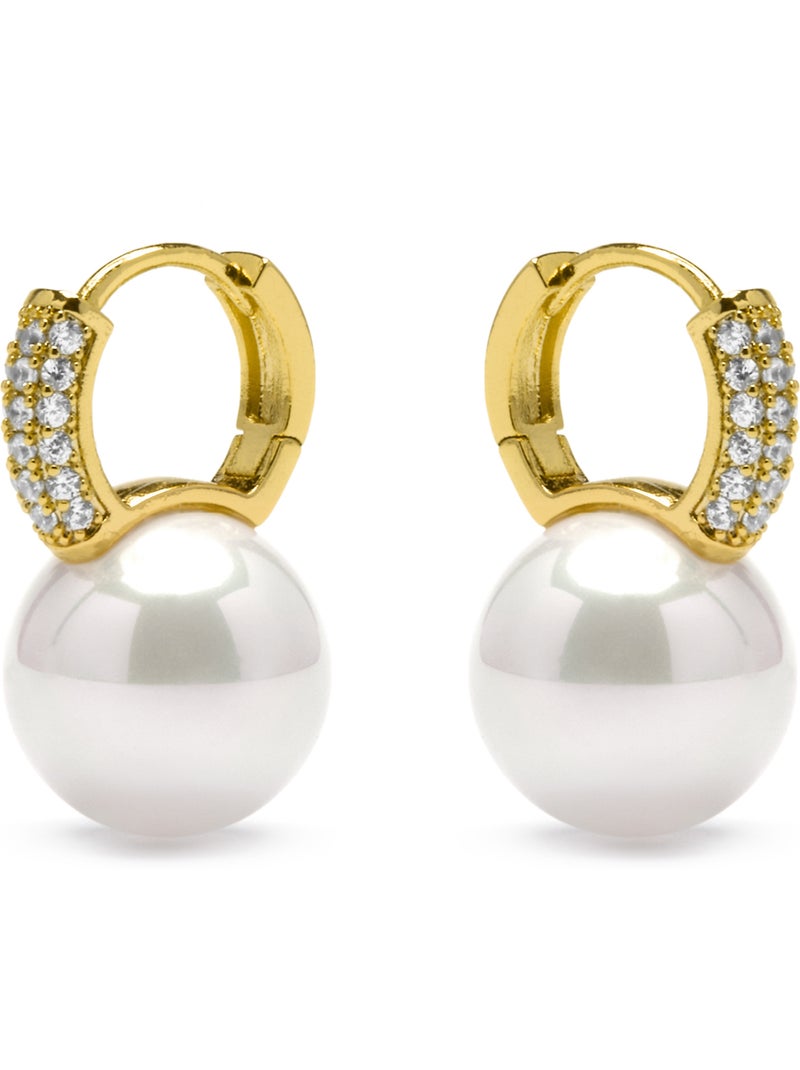 Luxenter Maeki Boucles d'oreilles et plaqué or 18k Argent - Kiabi