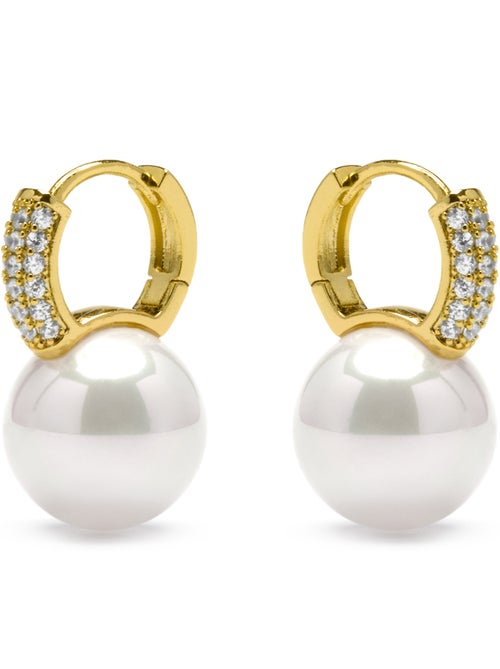 Luxenter Maeki Boucles d'oreilles et plaqué or 18k - Kiabi