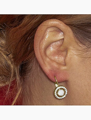 Luxenter Othal Boucles d'oreilles plaqué or 18k