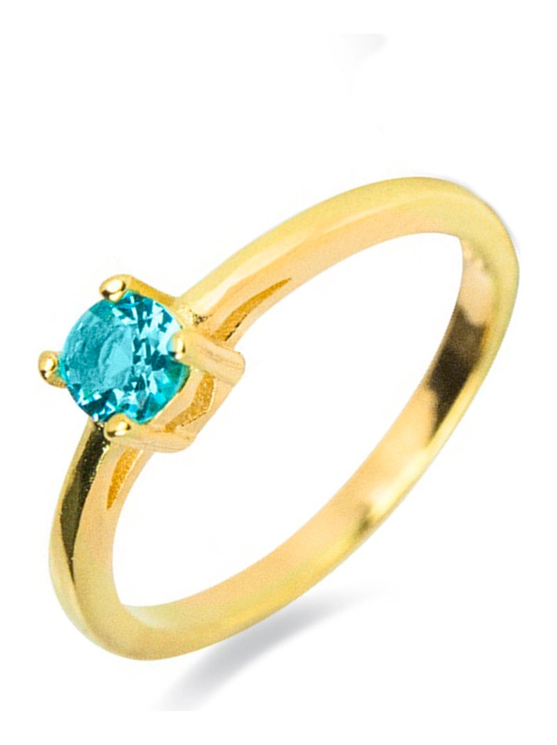 Luxenter Otieno Bague en argent 925 Bleu - Kiabi