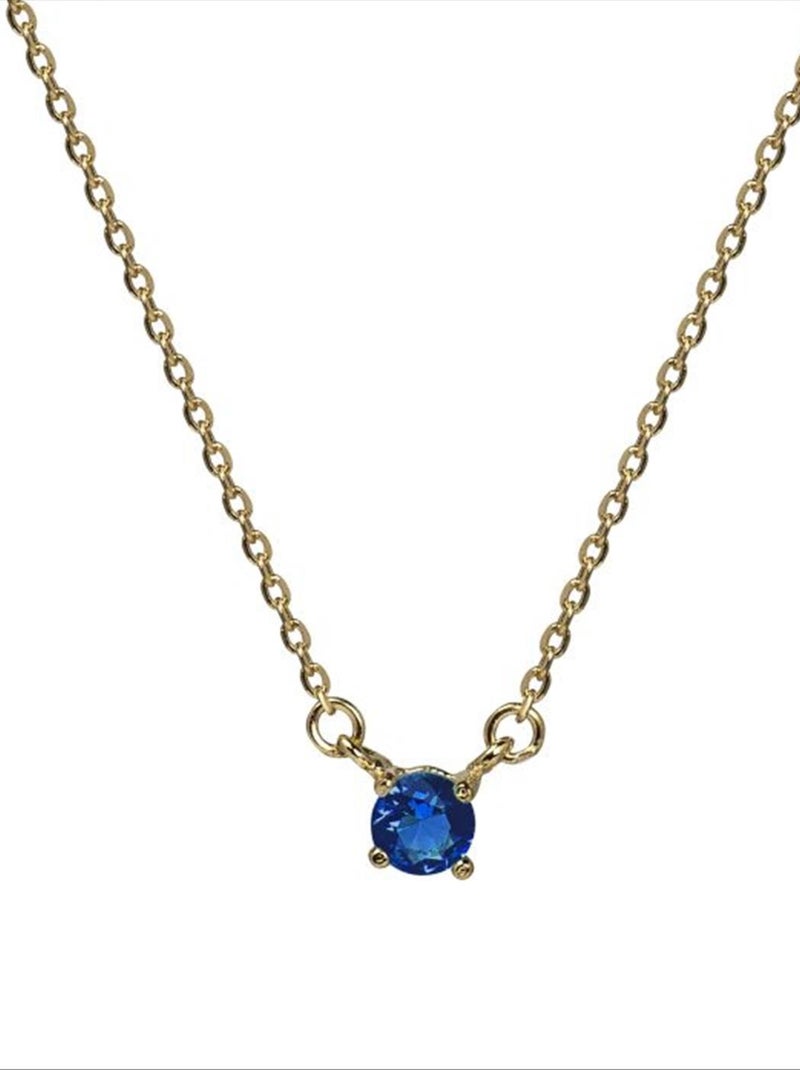 Luxenter Otieno Collier en argent 925 Bleu - Kiabi