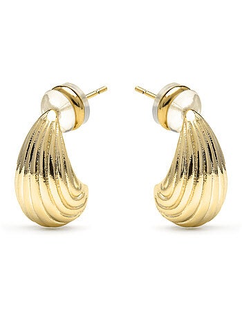Luxenter Overin Boucles d'oreilles et plaqué or 18k