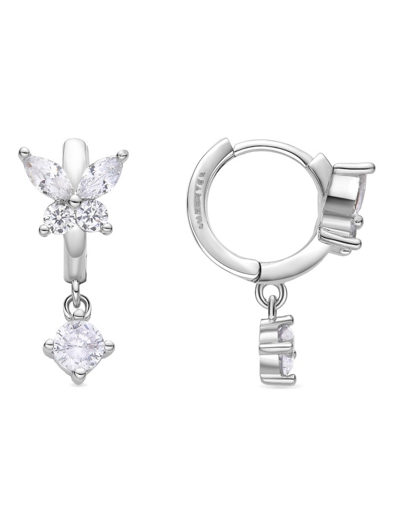 Luxenter Rakga Boucles d'oreilles rhodiées Argent - Kiabi