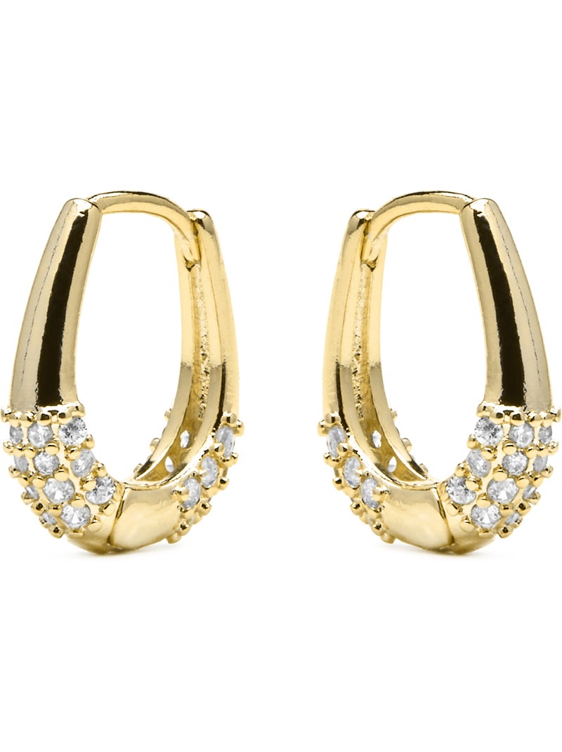 Luxenter Redi Boucles d'oreilles et plaqué or 18k Argent - Kiabi