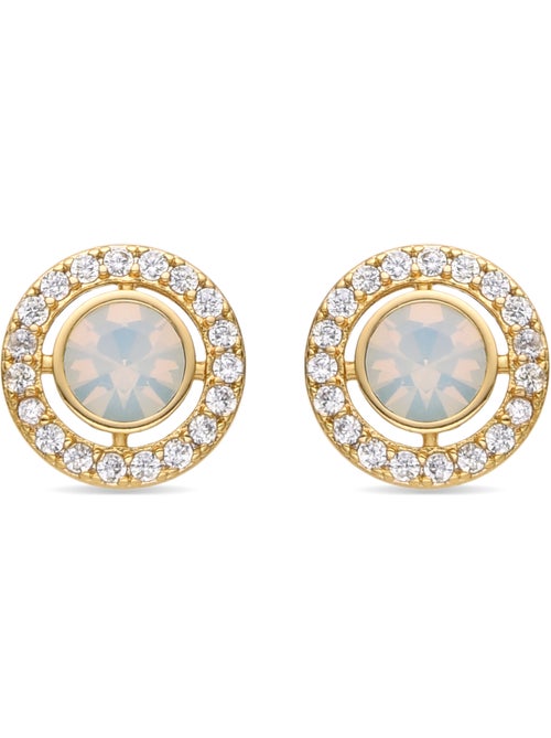 Luxenter Riashe Boucles d'oreilles et plaqué or 18k - Kiabi Luxenter Riashe Boucles d'oreilles et plaqué or 18k - Kiabi