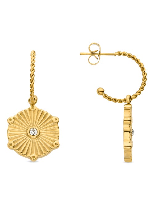 Luxenter Rira Boucles d'oreilles en or 18k - Kiabi