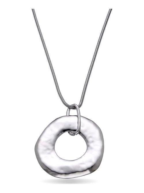 Luxenter Routa collier plaqué rhodium - Kiabi